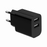 Caricabatterie da Parete GEMBIRD TA-UC-2A12-01-BK Bianco