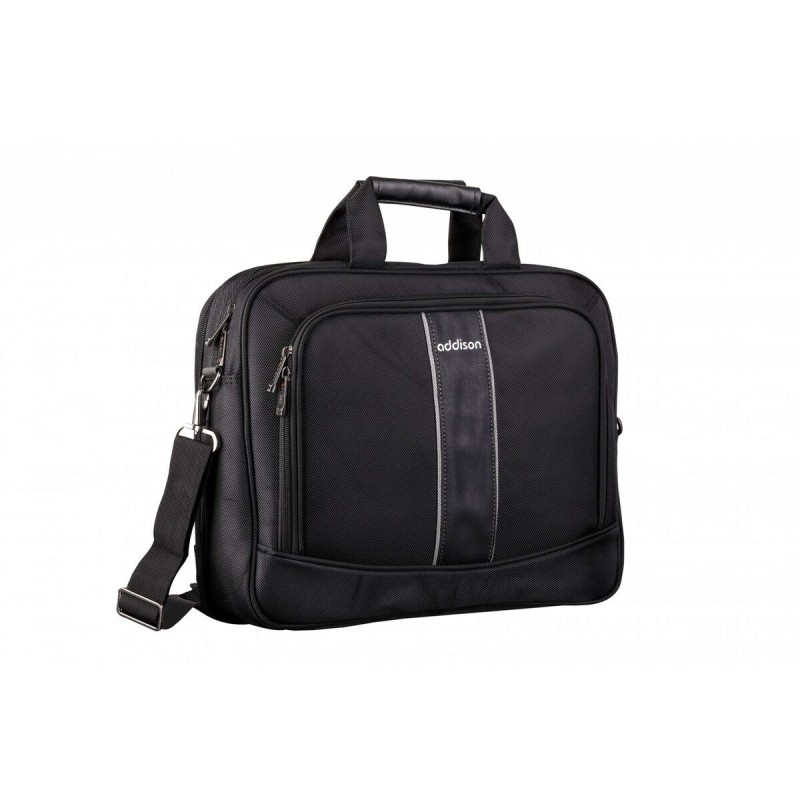 Valigetta per Portatile Addison 309014 Nero Monocromatica Valigetta per Portatile Addison 309014 Nero Monocromatica