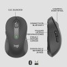 Mouse senza Fili Logitech Grafite Acciaio 4000 dpi