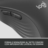 Mouse senza Fili Logitech Grafite Acciaio 4000 dpi