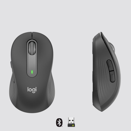 Mouse senza Fili Logitech Grafite Acciaio 4000 dpi