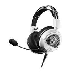 Auricolari con Microfono Gaming Audio-Technica Iberia ATH-GDL3WH Bianco
