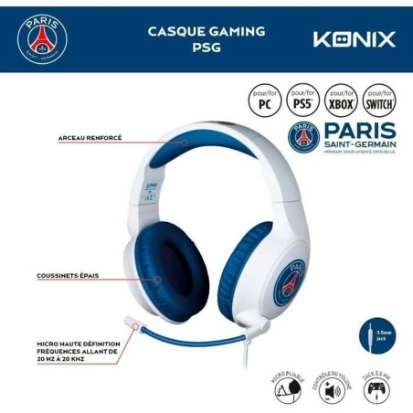Auricolari KONIX KONIX Bianco