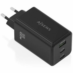 Caricabatterie Senza Fili Aisens ASCH-100W3P052-BK Nero 100 W