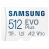 Scheda Di Memoria Micro SD con Adattatore Samsung EVO Plus 2023 512 GB