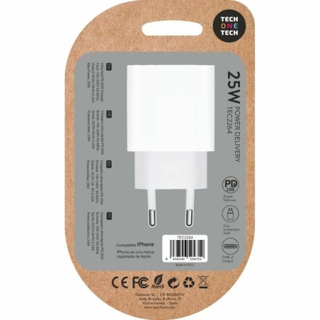 Caricabatterie da Parete Tech One Tech TEC2264 25 W