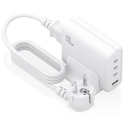 Caricabatterie Senza Fili Aisens ASCH-140W4P055-W Bianco 140 W