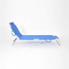 Lettino da spiaggia Ociotrends Azzurro 188 x 58 x 24 cm