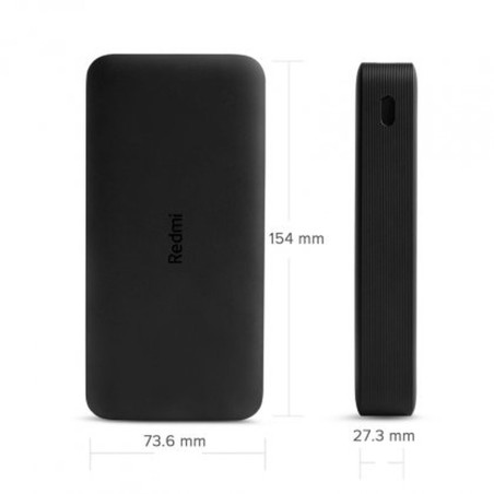 Powerbank Xiaomi Redmi Fast Charge 18W Nero 20000 mAh