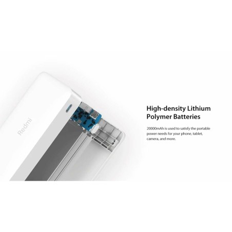 Powerbank Xiaomi Redmi Fast Charge 18W Nero 20000 mAh