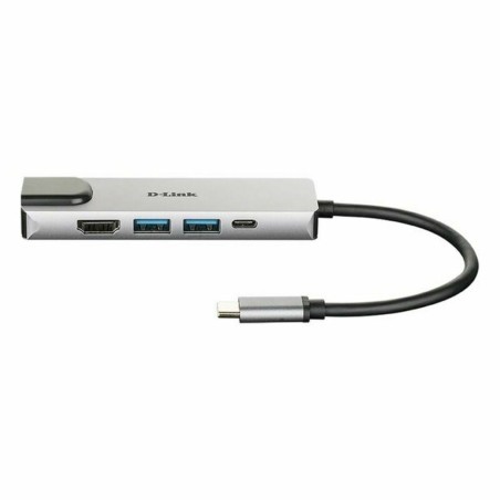 Hub USB D-Link DUB-M520 Grigio