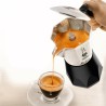 Caffettiera Italiana Bialetti Brikka 2TZ Nero Alluminio 2 Tazze