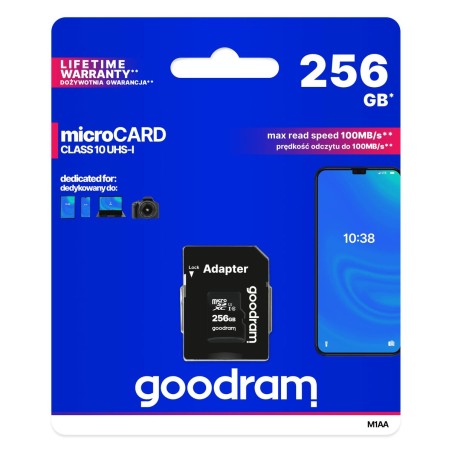 Scheda Micro SD GoodRam M1AA-2560R12 256 GB
