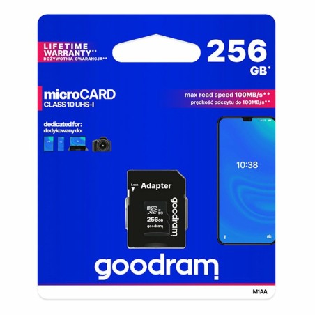 Scheda Micro SD GoodRam M1AA-2560R12 256 GB