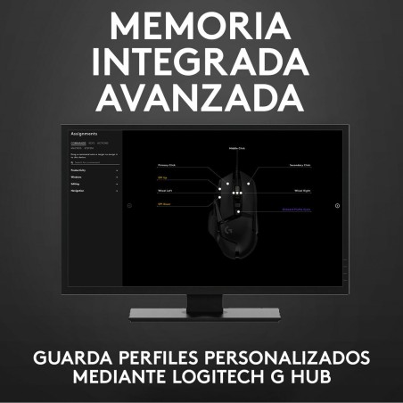 Mouse Logitech 910-005471 Nero 16000 dpi 25600 dpi