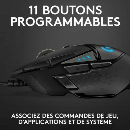 Mouse Logitech 910-005471 Nero 16000 dpi 25600 dpi