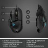 Mouse Logitech 910-005471 Nero 16000 dpi 25600 dpi