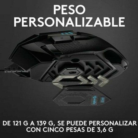 Mouse Logitech 910-005471 Nero 16000 dpi 25600 dpi