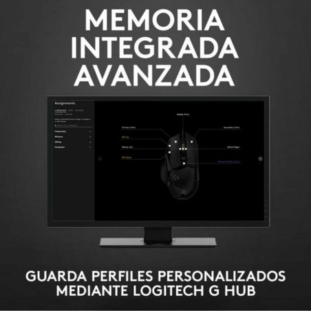 Mouse Logitech 910-005471 Nero 16000 dpi 25600 dpi