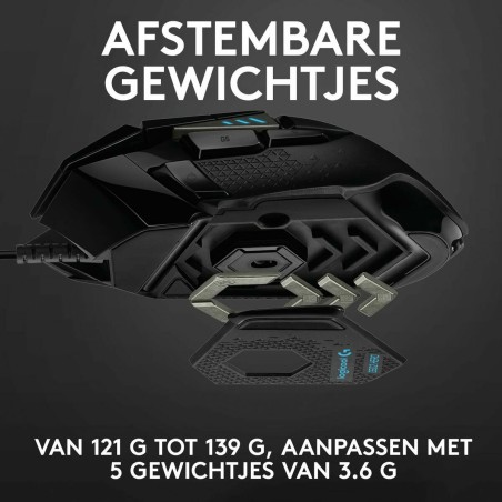 Mouse Logitech 910-005471 Nero 16000 dpi 25600 dpi