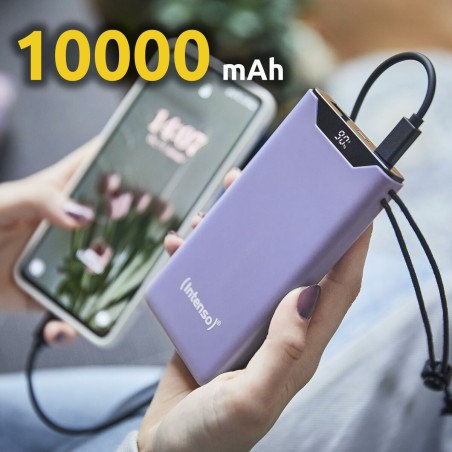 Powerbank INTENSO 7332033 Viola Lilla Porpora 10000 mAh