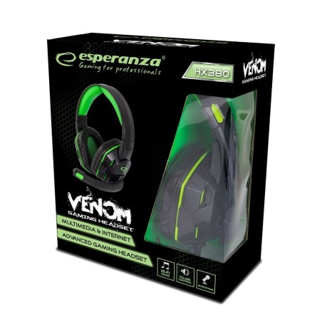 Auricolari Esperanza EGH380 Azzurro Nero