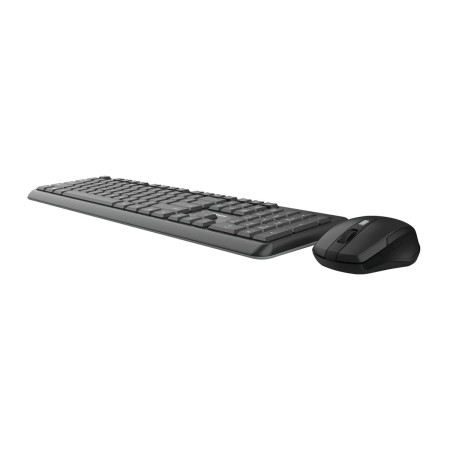 Tastiera e Mouse Wireless Trust TKM-350 Nero QWERTY