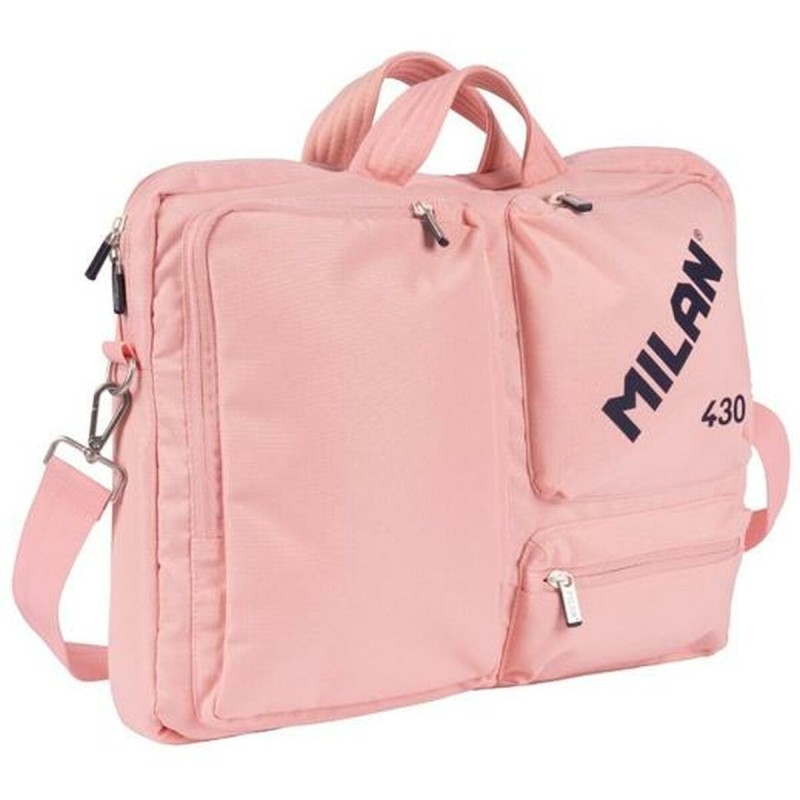 Valigetta per Portatile Milan Rosa 17" 42 x 34 x 9 cm Valigetta per Portatile Milan Rosa 17" 42 x 34 x 9 cm