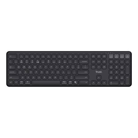 Tastiera Wireless Trust Vaiya Nero QWERTY Qwerty US
