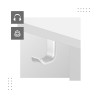 Scrivania Gaming Mark Adler MA-Leader 7.0 White Bianco