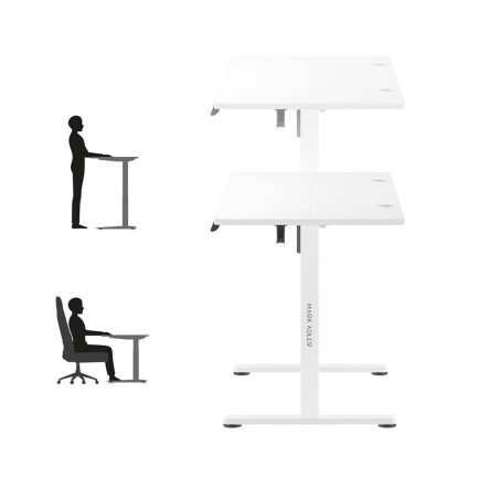 Scrivania Gaming Mark Adler MA-Leader 7.0 White Bianco