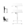 Scrivania Gaming Mark Adler MA-Leader 7.0 White Bianco