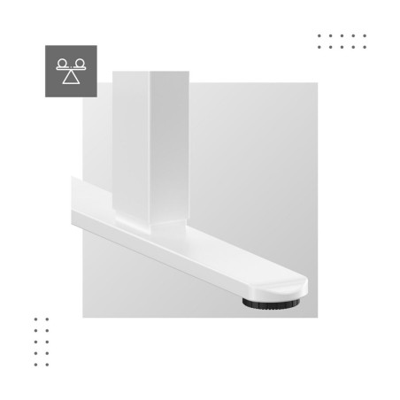 Scrivania Gaming Mark Adler MA-Leader 7.0 White Bianco