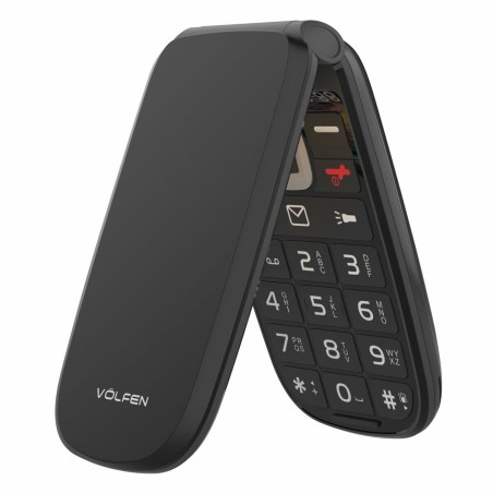 Cellulare per anziani Volfen ASTRO FLIP Nero 48 MB 2,8" 4G