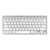 Tastiera Wireless Trust 24651 Qwerty US Argentato Monocromatica