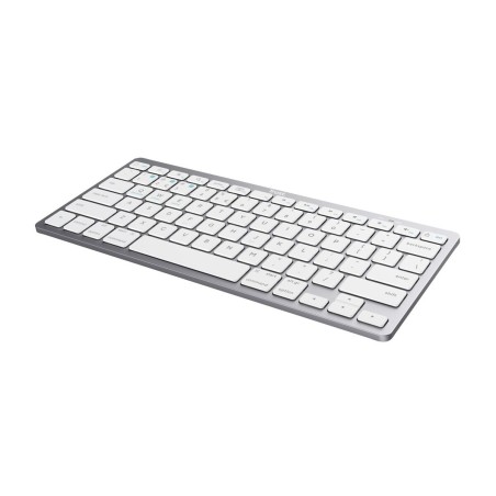 Tastiera Wireless Trust 24651 Qwerty US Argentato Monocromatica