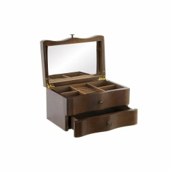 Scatola-Portagioie DKD Home Decor 20 x 13 x 12 cm Marrone Legno MDF