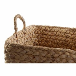 Set di Cestini DKD Home Decor Marrone Naturale Juncus (2 Pezzi)