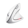 Mouse Trust Verto Vertical Bianco Rosso Monocromatica