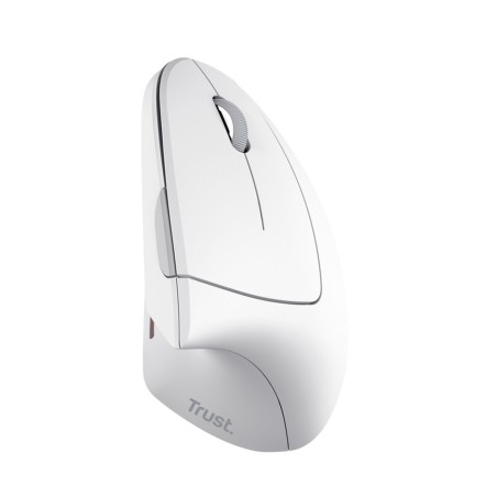 Mouse Trust Verto Vertical Bianco Rosso Monocromatica