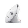 Mouse Trust Verto Vertical Bianco Rosso Monocromatica