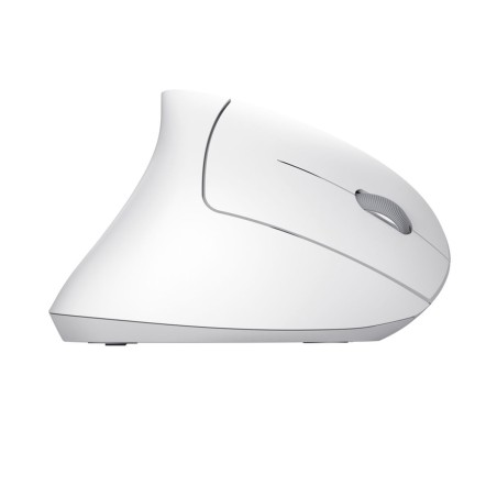 Mouse Trust Verto Vertical Bianco Rosso Monocromatica