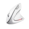 Mouse Trust Verto Vertical Bianco Rosso Monocromatica