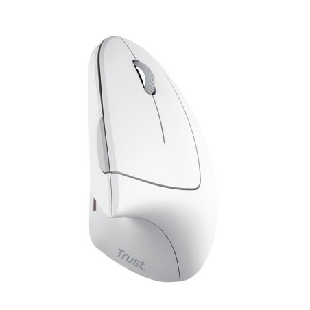 Mouse Trust Verto Vertical Bianco Rosso Monocromatica