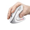 Mouse Trust Verto Vertical Bianco Rosso Monocromatica