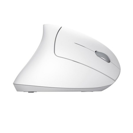 Mouse Trust Verto Vertical Bianco Rosso Monocromatica