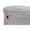 Cestino Multiuso DKD Home Decor Grigio Rosa polipropilene 42 x 42 x 52,5 cm 4 Kg