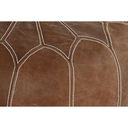 Poggiapiedi DKD Home Decor Marrone Vintage 48 x 48 x 35 cm
