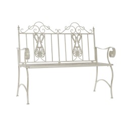 Panca DKD Home Decor Bianco 118 x 53 x 98 cm