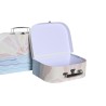 Set di Scatole Decorative DKD Home Decor Multicolore Metallo Cartone 28 x 9,5 x 20 cm (2 Unità)